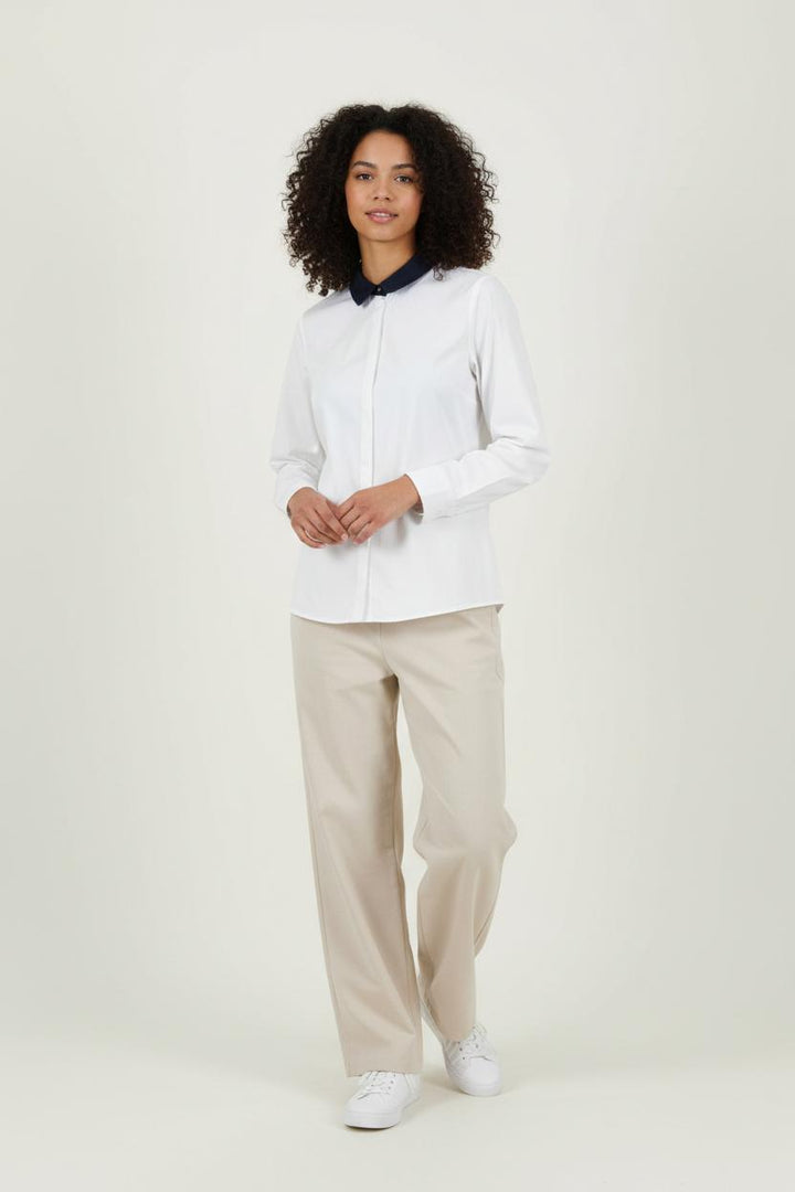 Chemise Blanche et Noire - Taille XL/42 de la marque Max Mara | PARAD89294 - Vendu par Paradigme - Image 1