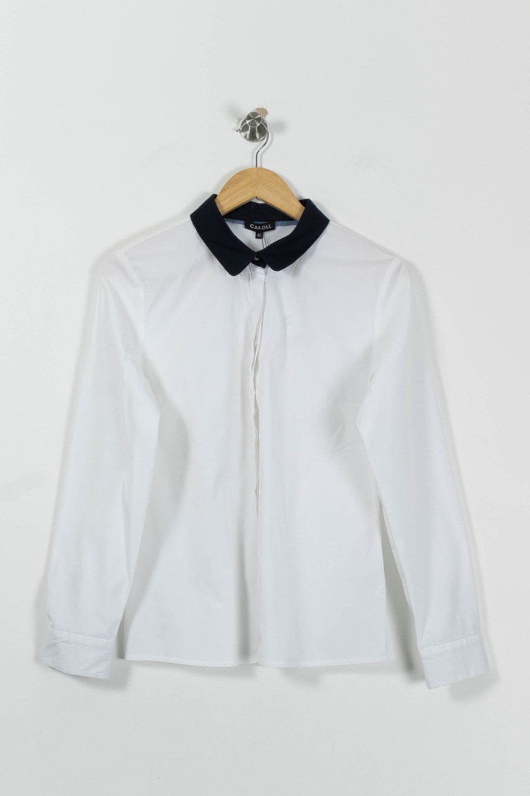 Chemise Blanche et Noire - Taille XL/42 de la marque Max Mara | PARAD89294 - Vendu par Paradigme - Image 2