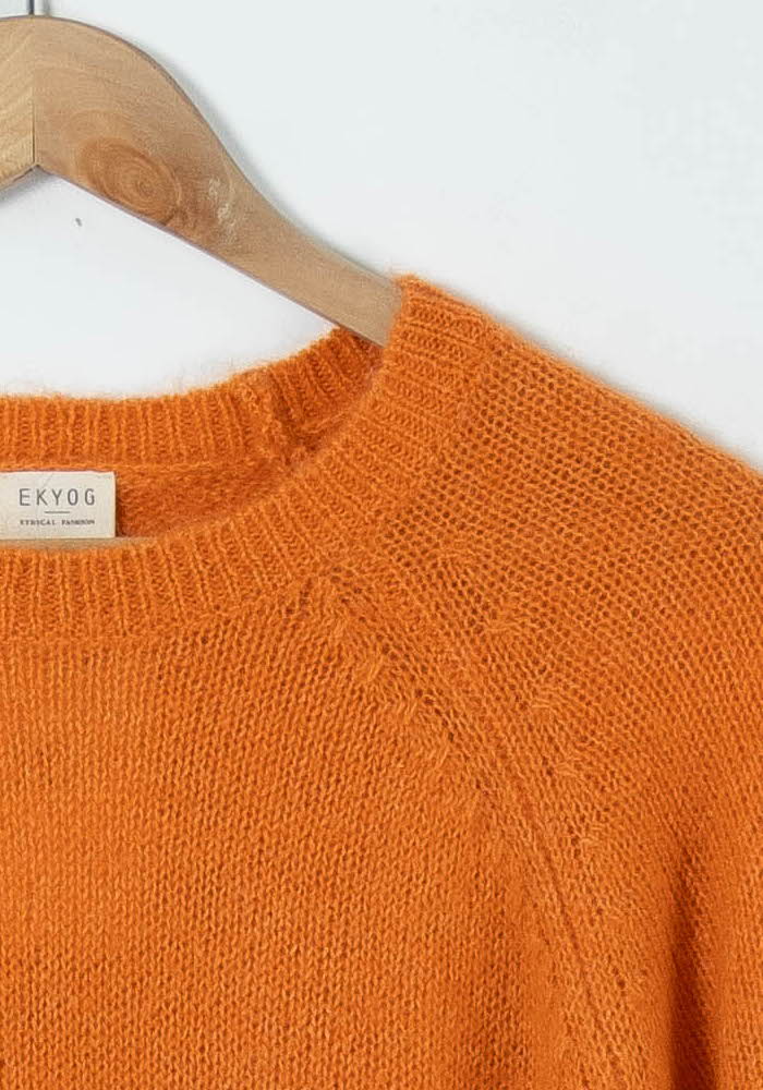 Pull Orange - Taille XS/34 de la marque Ekyog | PARAD89295 - Vendu par Paradigme - Image 3