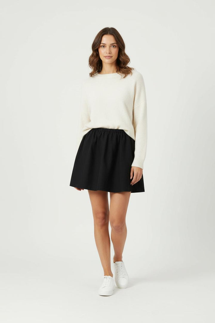 Jupe Courte Noire - Taille M/38 de la marque Grace & Mila | PARAD89296 - Vendu par Paradigme - Image 1