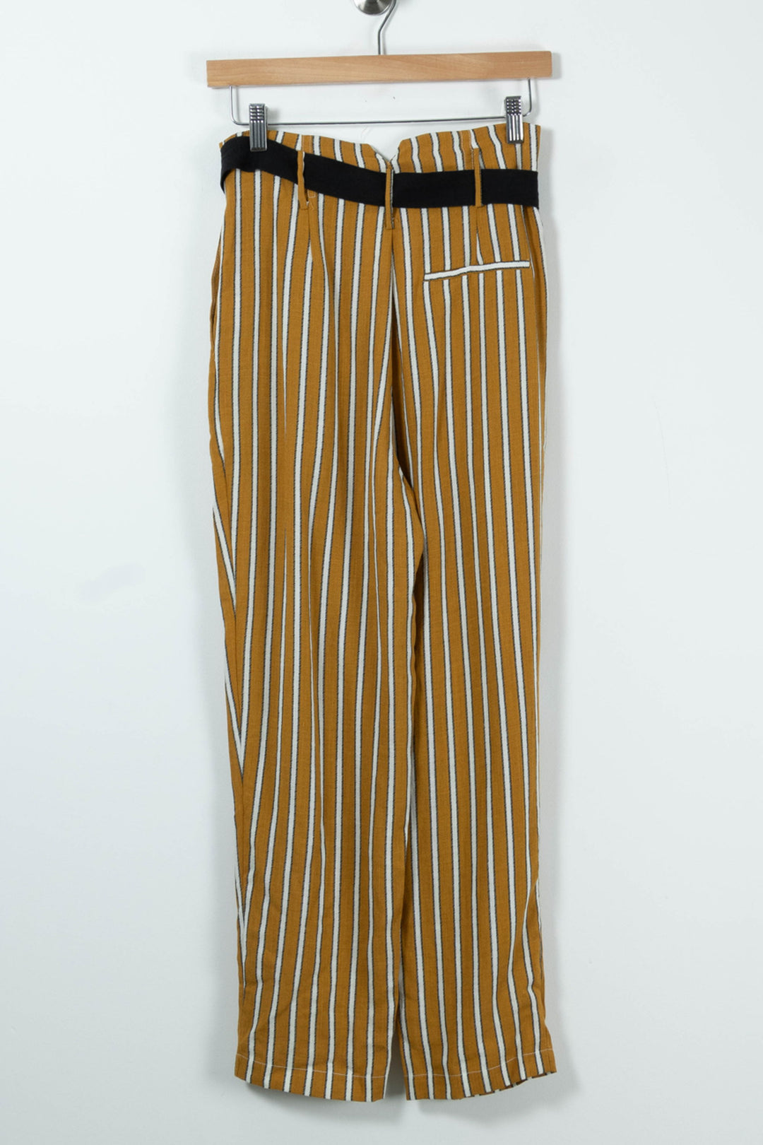 Pantalon Rayé Jaune et Blanc - Taille XS/34 de la marque FRNCH | PARAD89298 - Vendu par Paradigme - Image 4