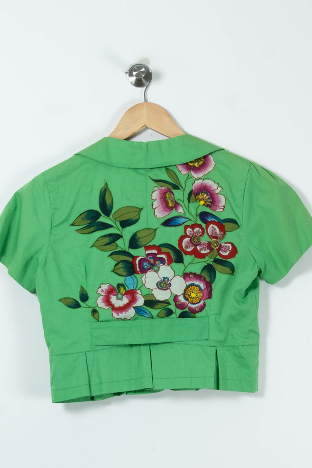 Veste Courte Verte - Taille S/36 de la marque Derhy | PARAD89299 - Vendu par Paradigme - Image 4