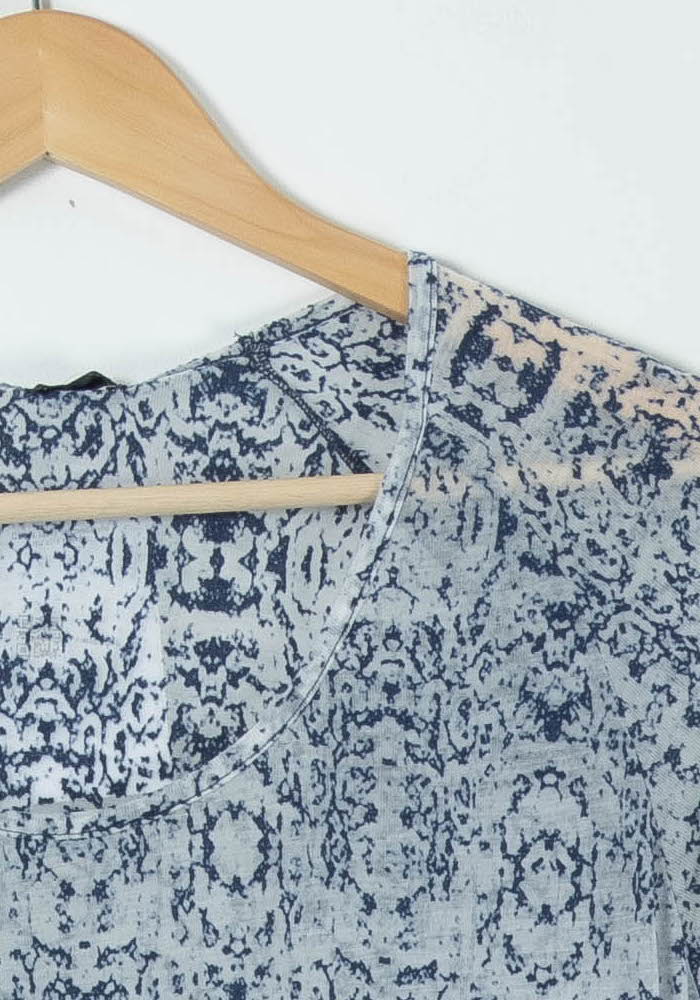 Tunique Bleu et Blanc - Taille M/38 de la marque IKKS | PARAD89300 - Vendu par Paradigme - Image 3