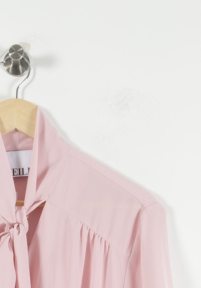Blouse Lavallière Rose - Taille XXL/44 de la marque Weill | PARAD89303 - Vendu par Paradigme - Image 3