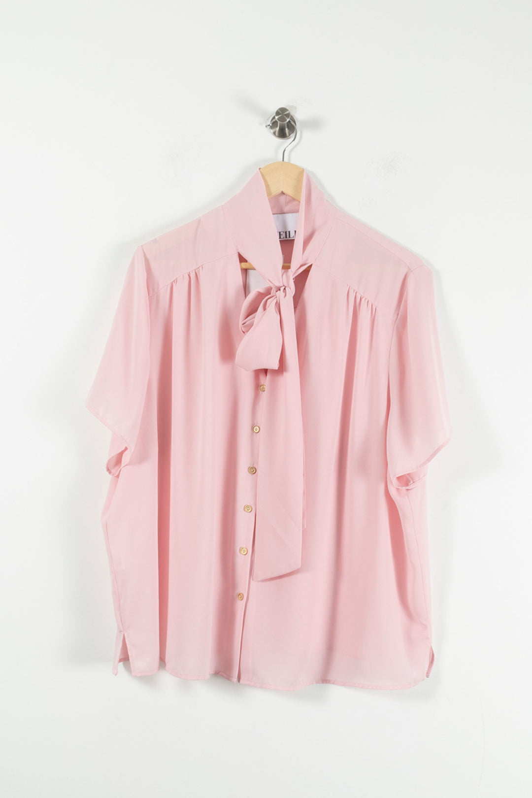 Blouse Lavallière Rose - Taille XXL/44 de la marque Weill | PARAD89303 - Vendu par Paradigme - Image 2