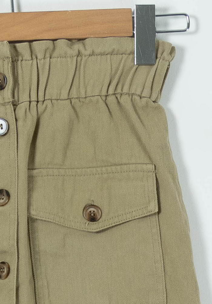 Jupe Boutonnée Verte - Taille S/36 de la marque Grace & Mila | PARAD89307 - Vendu par Paradigme - Image 3
