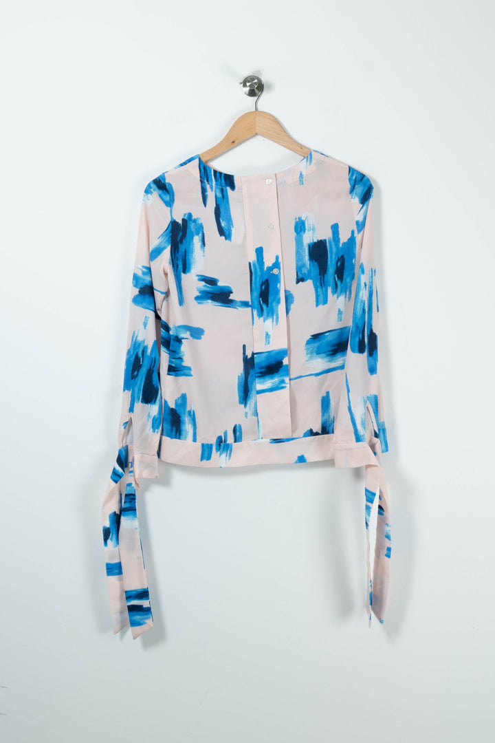 Blouse Rose et Bleue - Taille S/36 de la marque FRNCH | PARAD89312 - Vendu par Paradigme - Image 4