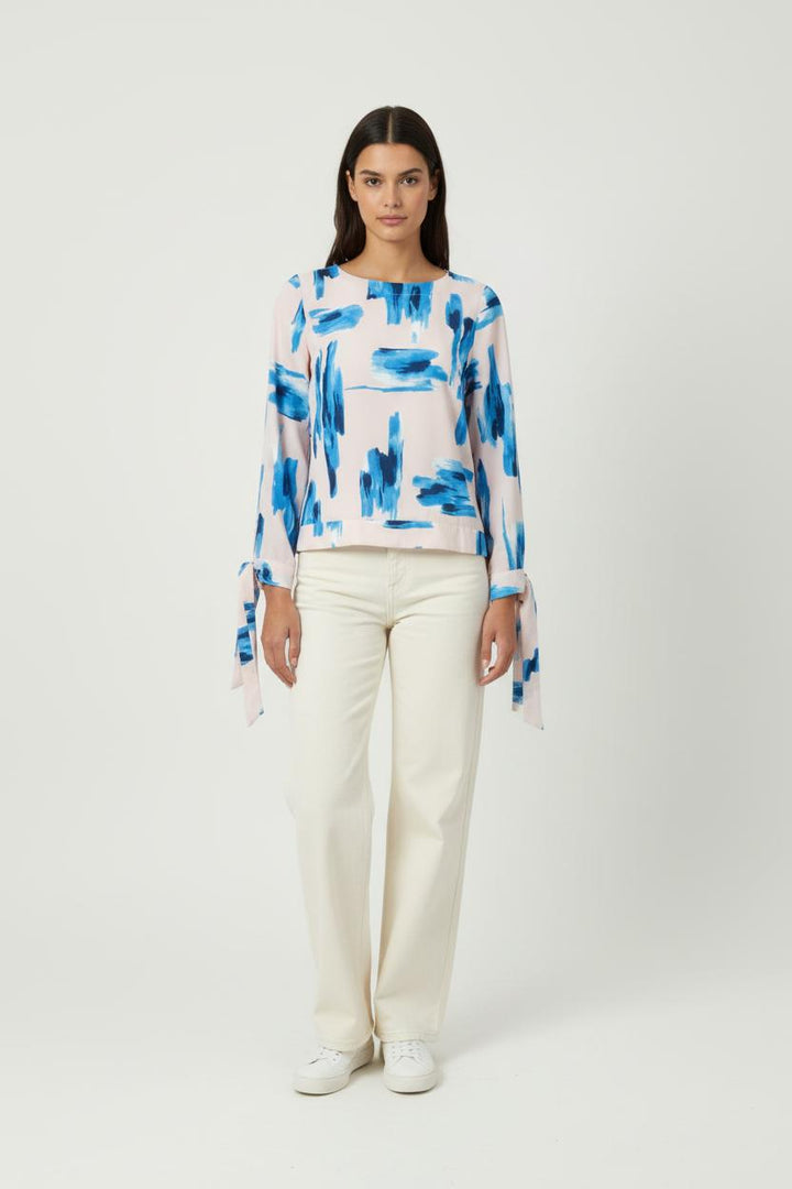 Blouse Rose et Bleue - Taille S/36 de la marque FRNCH | PARAD89312 - Vendu par Paradigme - Image 1