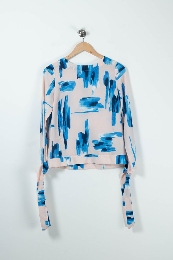 Blouse Rose et Bleue - Taille S/36 de la marque FRNCH | PARAD89312 - Vendu par Paradigme - Image 2