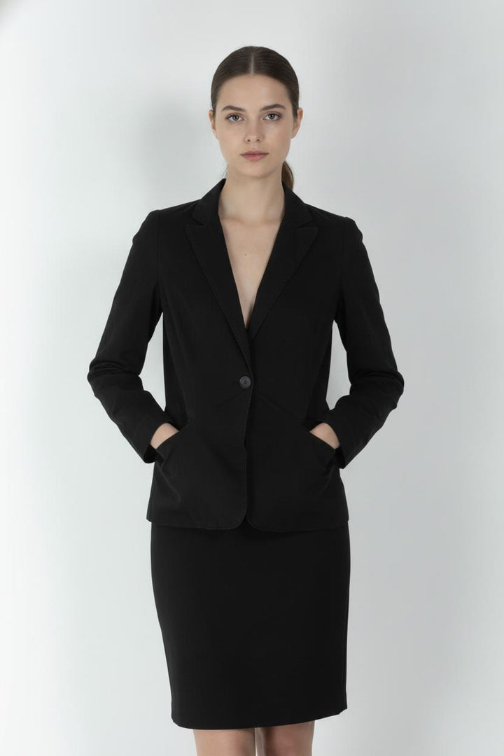 Blazer Noir - Taille M/38 de la marque Comptoir des Cotonniers | PARAD89317 - Vendu par Paradigme - Image 1