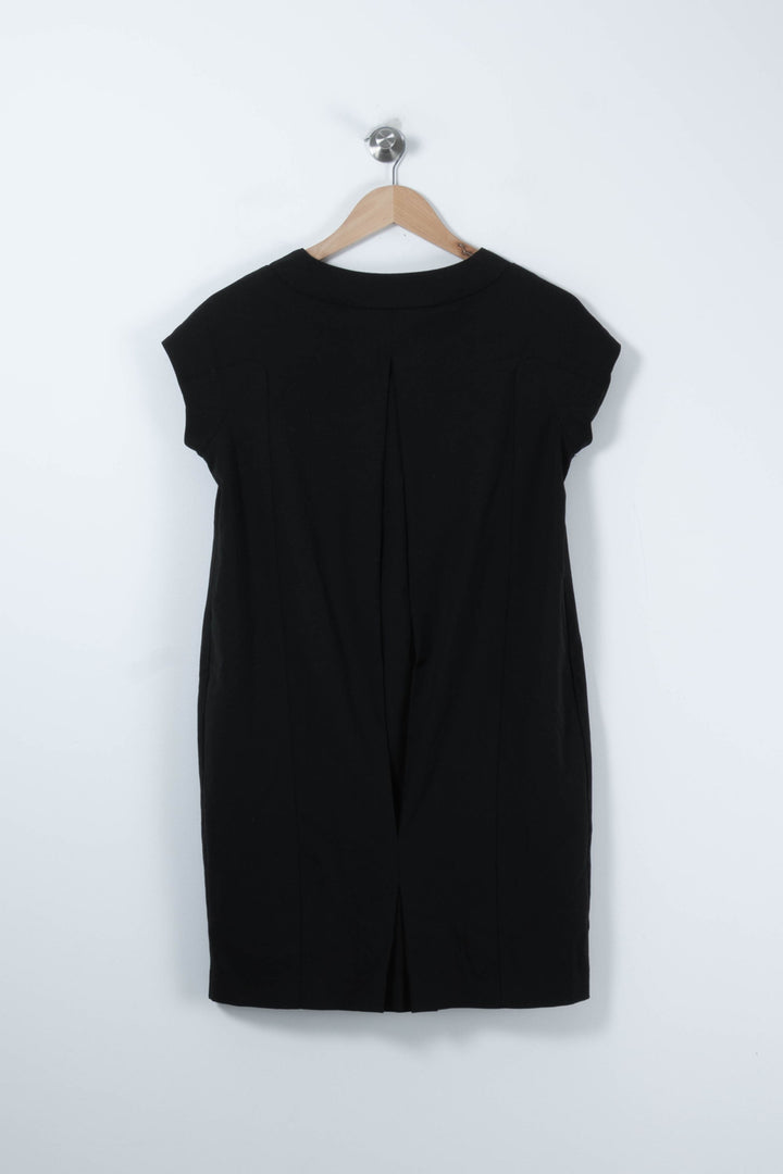Robe Droite Noire - Taille S/36 de la marque Sud express | PARAD89340 - Vendu par Paradigme - Image 4
