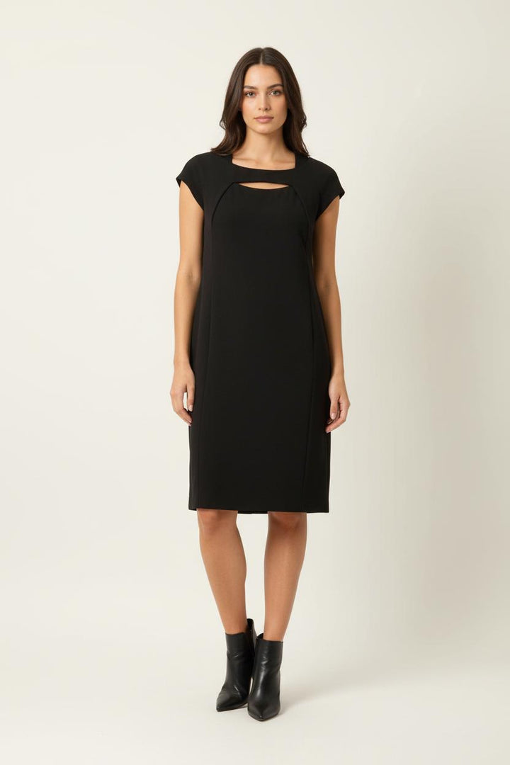 Robe Droite Noire - Taille S/36 de la marque Sud express | PARAD89340 - Vendu par Paradigme - Image 1