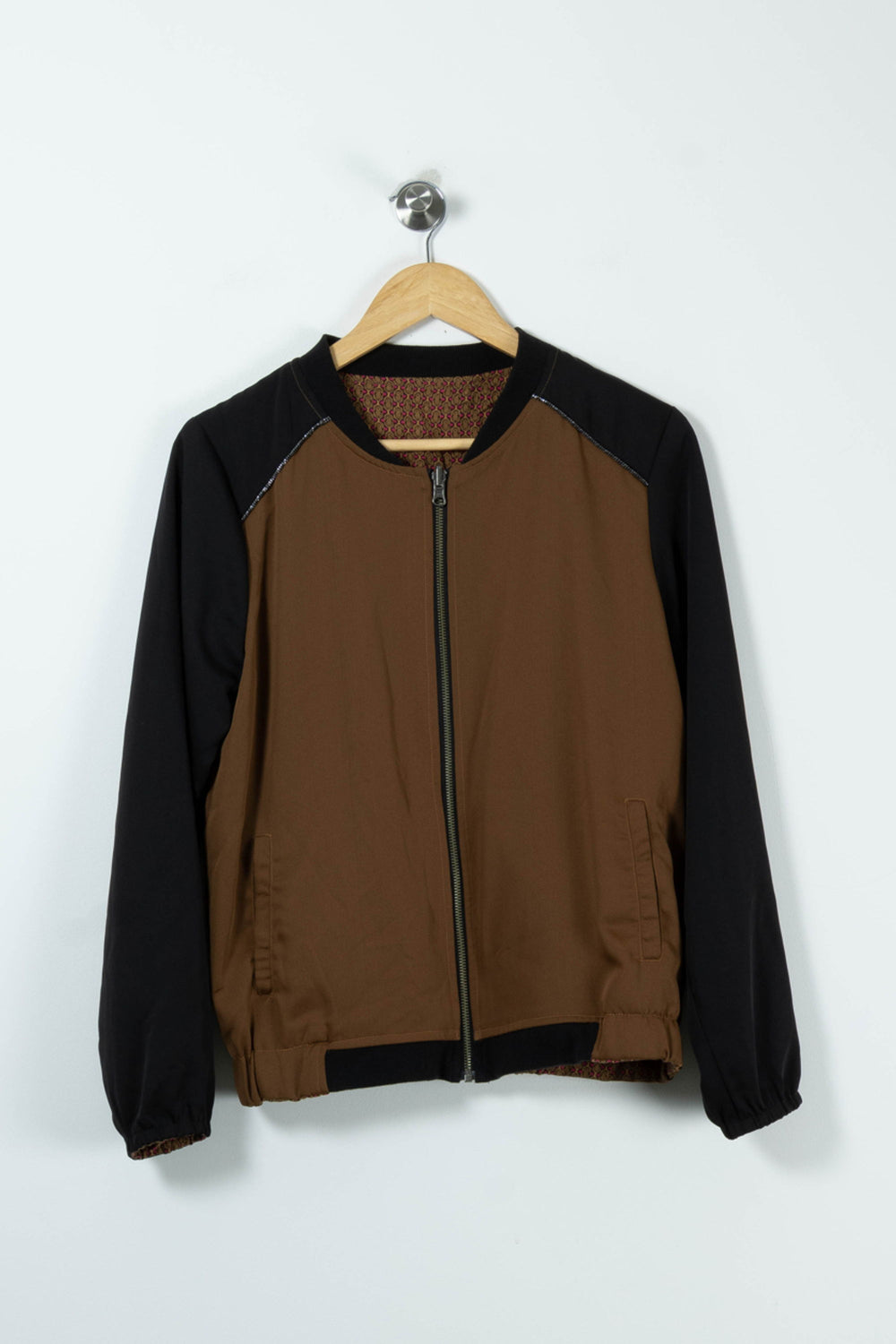 Blouson Marron et Noir - Taille M/38 de la marque Karl Marc John | PARAD89341 - Vendu par Paradigme - Image 2