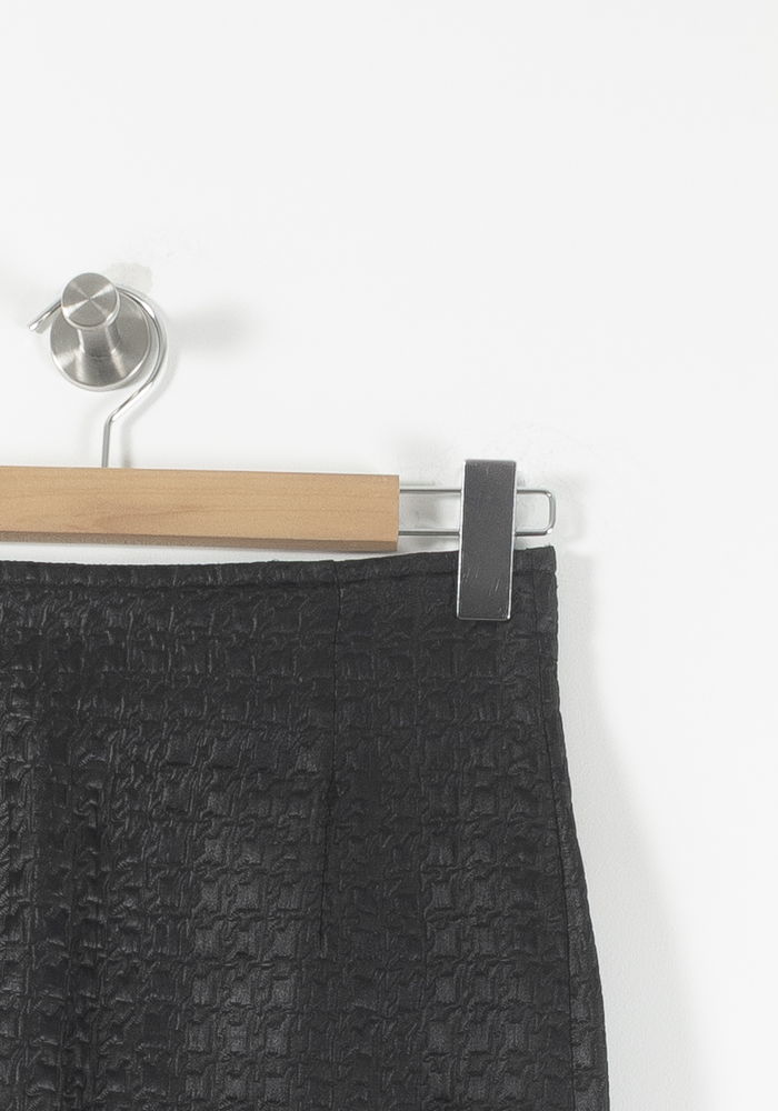 Jupe Droite Noire - Taille L/40 de la marque Max Mara | PARAD89344 - Vendu par Paradigme - Image 3