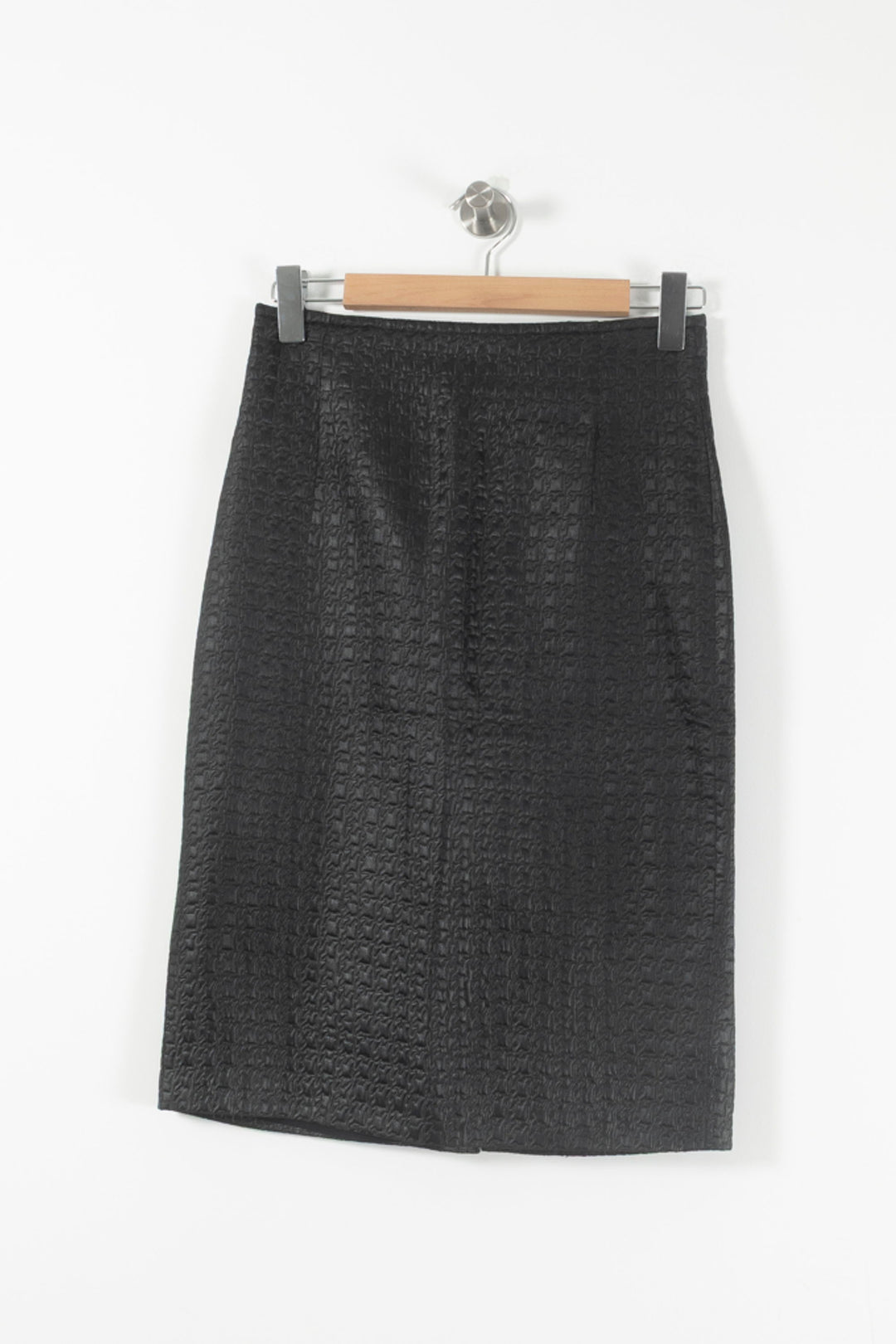 Jupe Droite Noire - Taille L/40 de la marque Max Mara | PARAD89344 - Vendu par Paradigme - Image 2