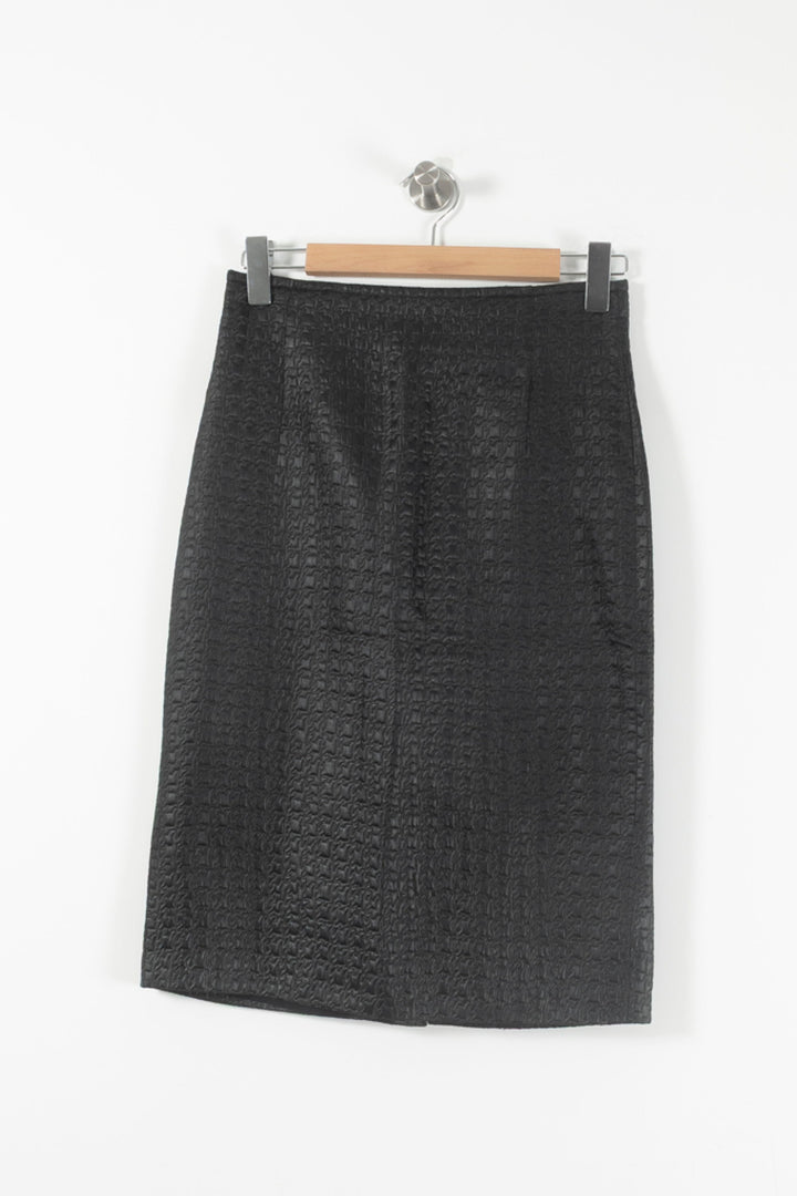 Jupe Droite Noire - Taille L/40 de la marque Max Mara | PARAD89344 - Vendu par Paradigme - Image 2