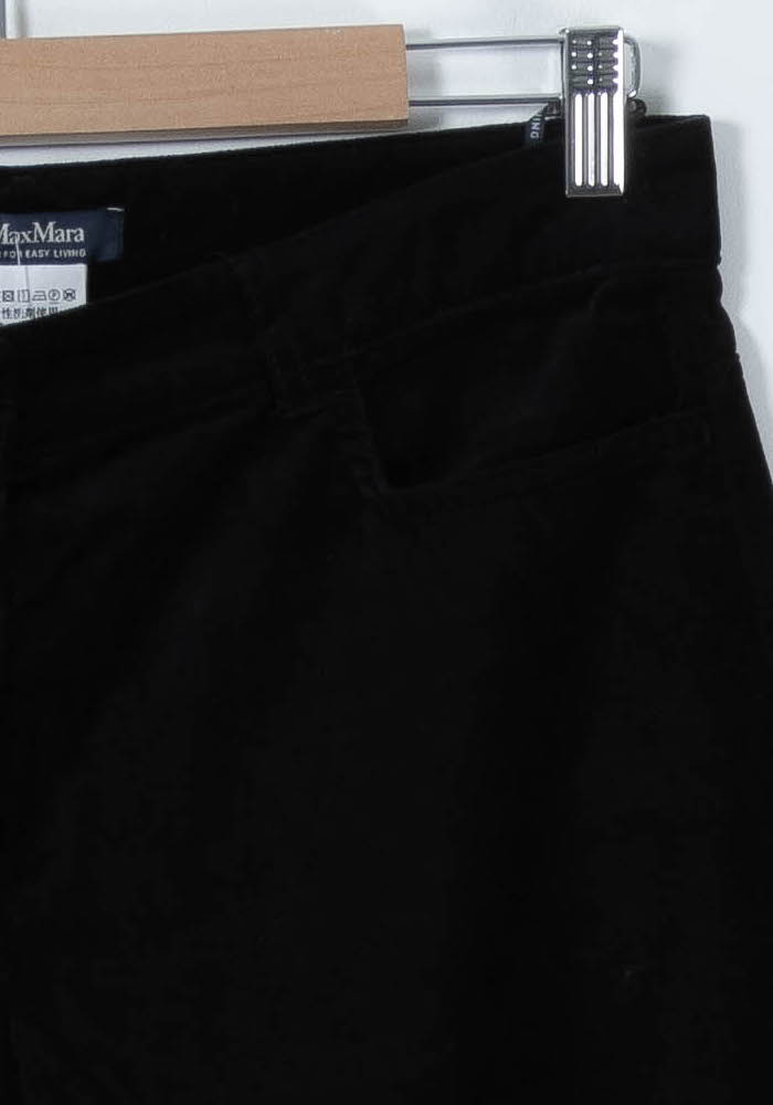 Pantalon Noir - Taille XL/42 de la marque Max Mara | PARAD89346 - Vendu par Paradigme - Image 3