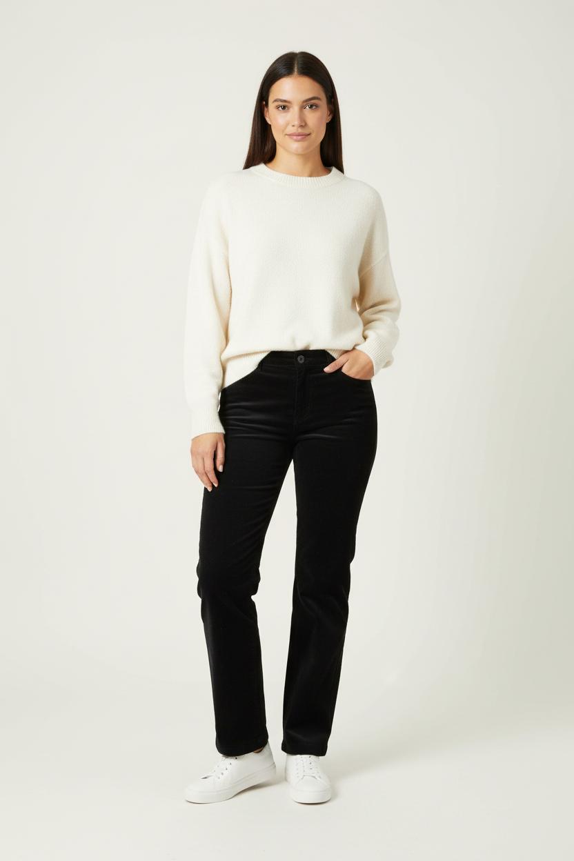 Pantalon Noir - Taille XL/42 de la marque Max Mara | PARAD89346 - Vendu par Paradigme - Image 1