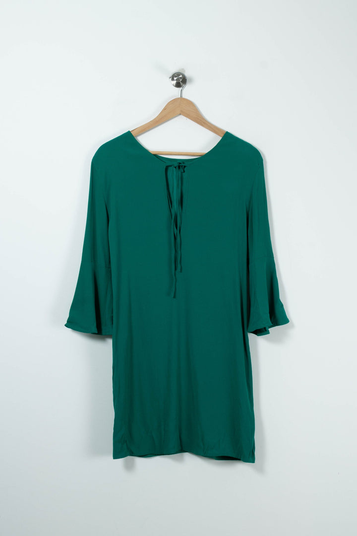 Robe Courte Verte - Taille S/36 de la marque Sandro | PARAD89348 - Vendu par Paradigme - Image 4