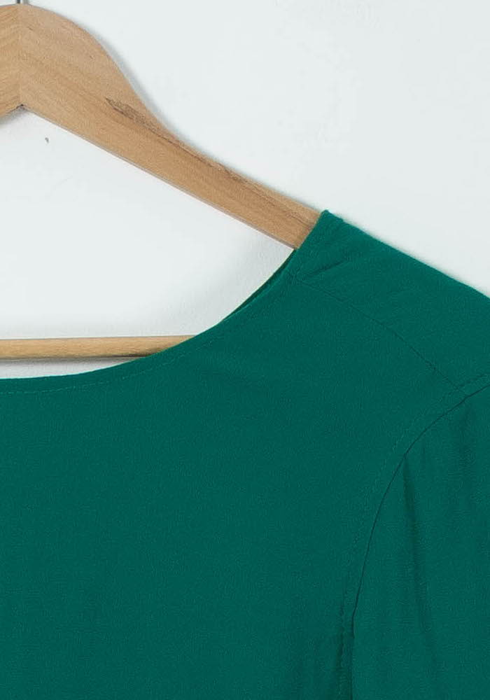 Robe Courte Verte - Taille S/36 de la marque Sandro | PARAD89348 - Vendu par Paradigme - Image 3