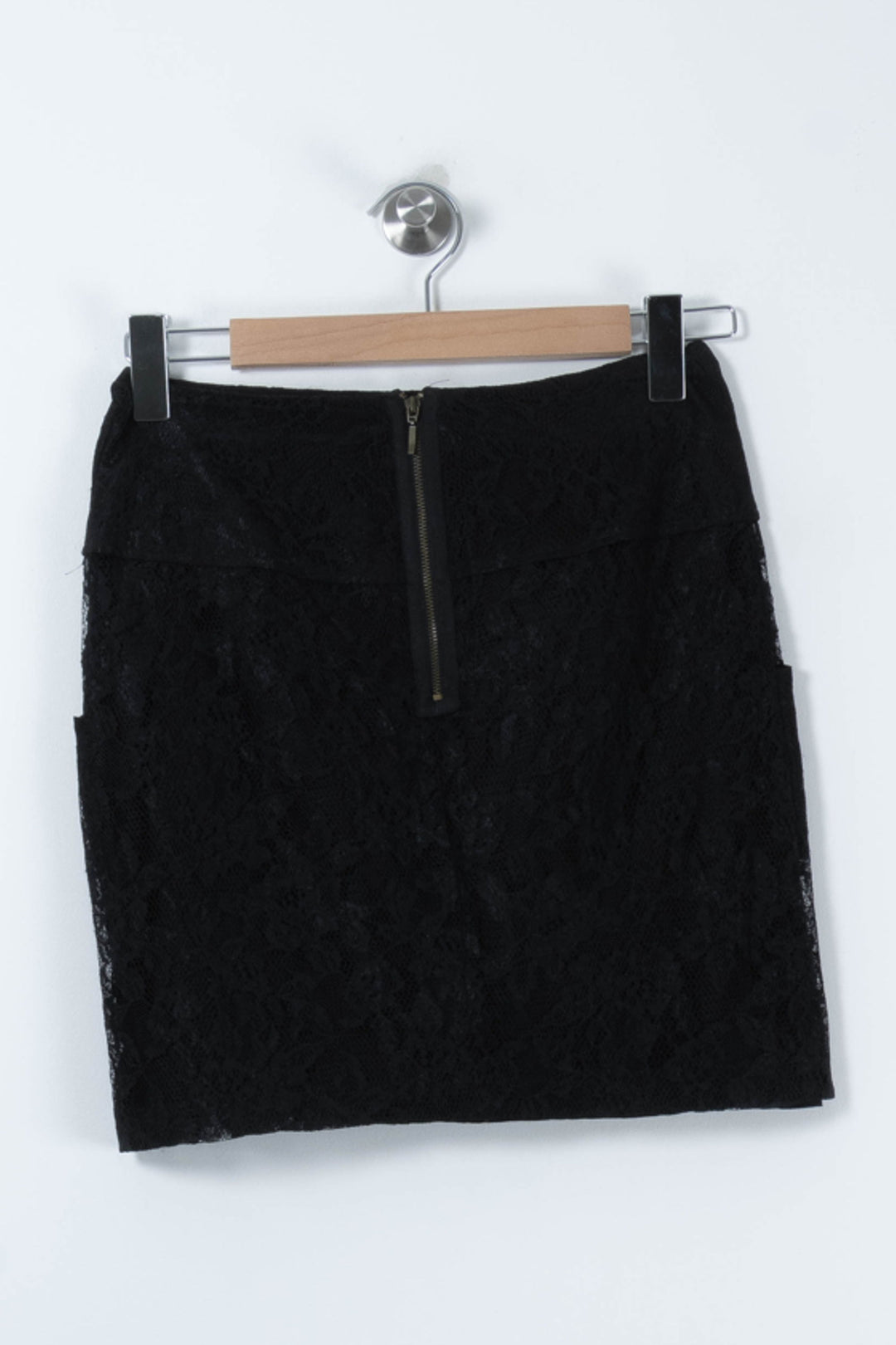 Jupe Droite Noire - Taille S/36 de la marque Kookai | PARAD89349 - Vendu par Paradigme - Image 4