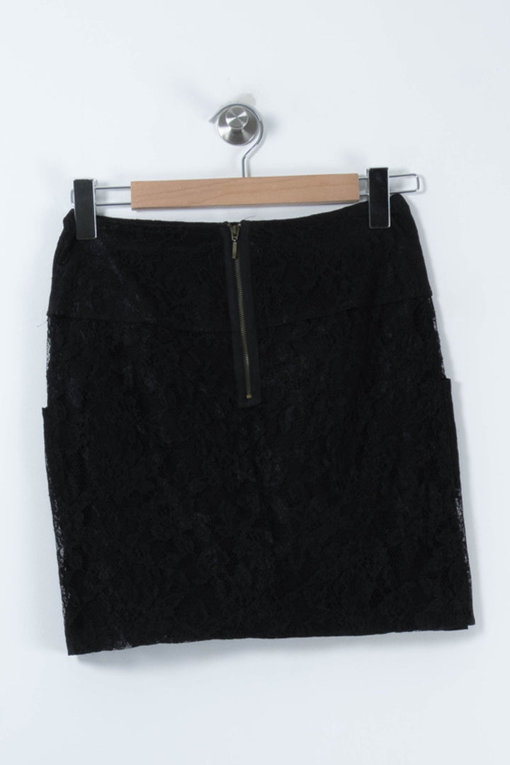 Jupe Droite Noire - Taille S/36 de la marque Kookai | PARAD89349 - Vendu par Paradigme - Image 4