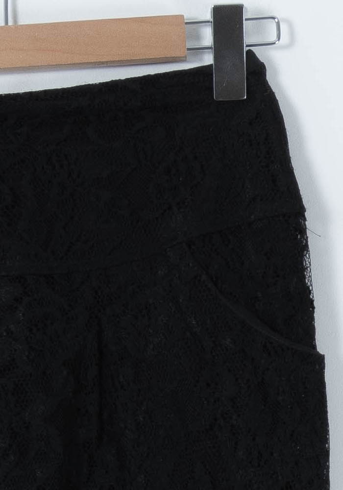 Jupe Droite Noire - Taille S/36 de la marque Kookai | PARAD89349 - Vendu par Paradigme - Image 3