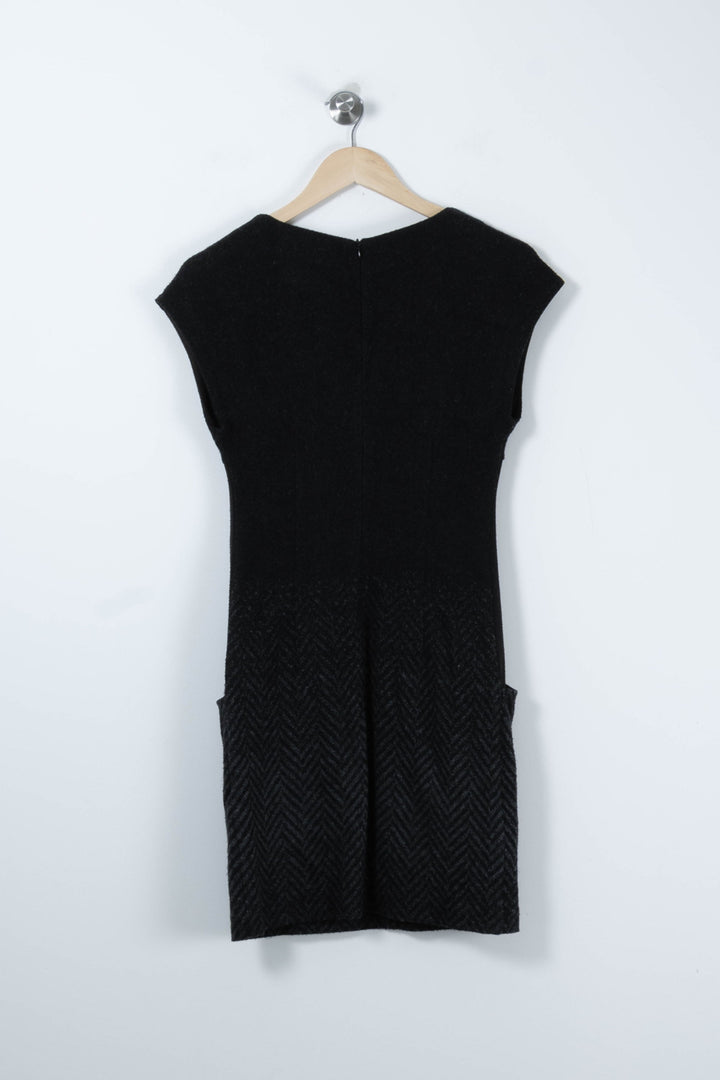 Robe Noire - Taille XS/34 de la marque La Fée Maraboutée | PARAD89351 - Vendu par Paradigme - Image 4