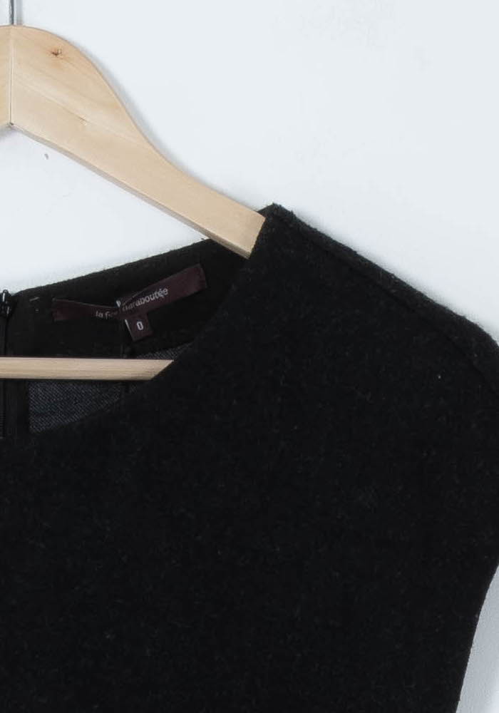 Robe Noire - Taille XS/34 de la marque La Fée Maraboutée | PARAD89351 - Vendu par Paradigme - Image 3