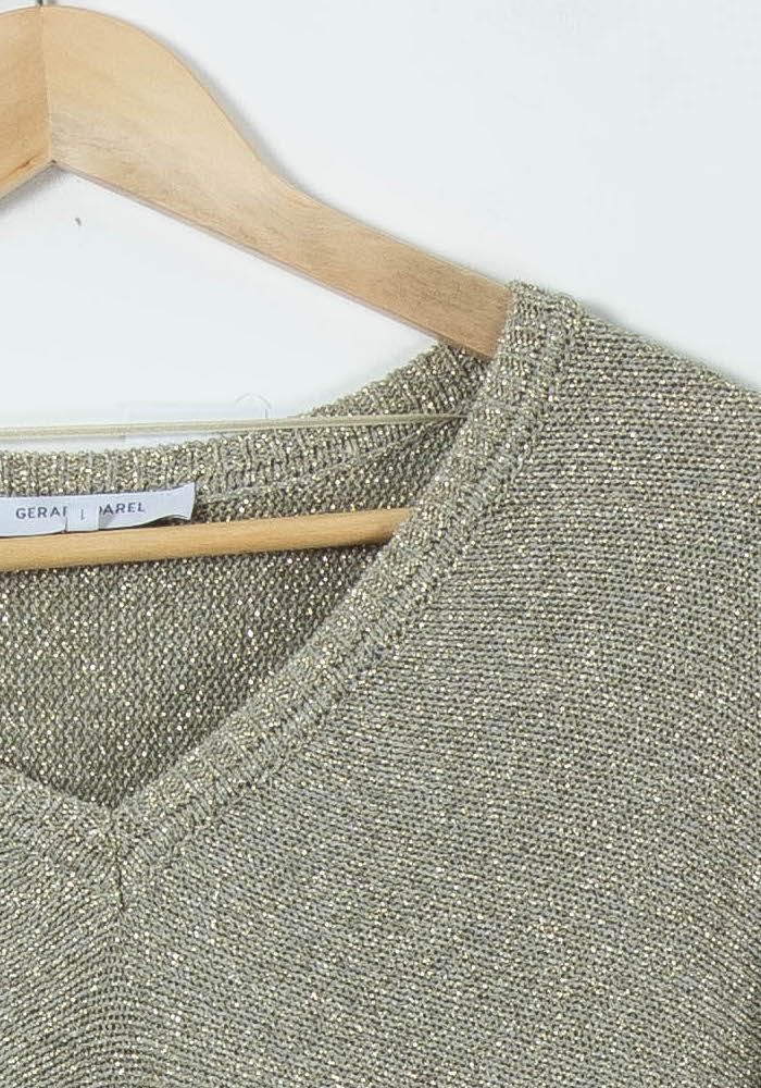 Pull Or - Taille S/36 de la marque Gerard Darel | PARAD89354 - Vendu par Paradigme - Image 3