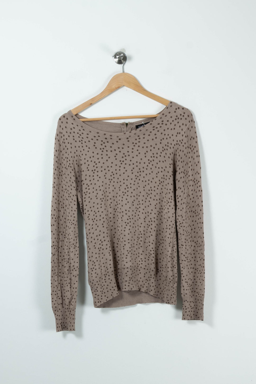 Pull Marron - Taille L/40 de la marque Caroll | PARAD89358 - Vendu par Paradigme - Image 2