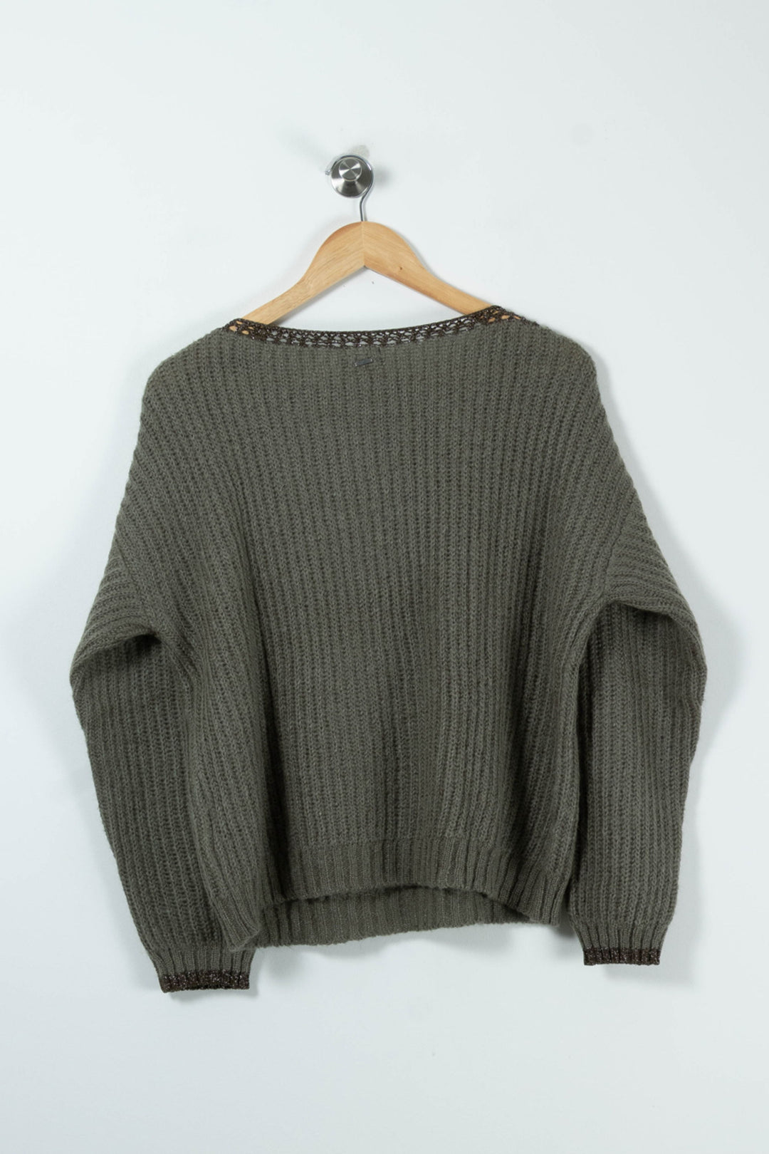Pull Vert - Taille XS/34 de la marque IKKS | PARAD89363 - Vendu par Paradigme - Image 4