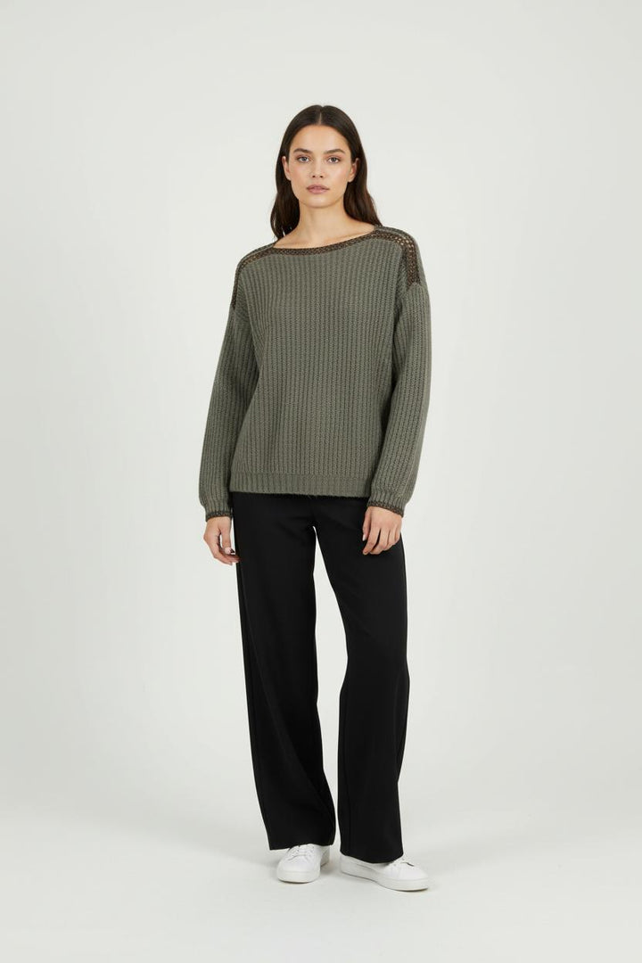 Pull Vert - Taille XS/34 de la marque IKKS | PARAD89363 - Vendu par Paradigme - Image 1