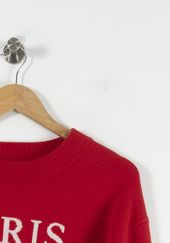 Pull Rouge et Blanc - Taille M/38 de la marque Suncoo | PARAD89368 - Vendu par Paradigme - Image 3