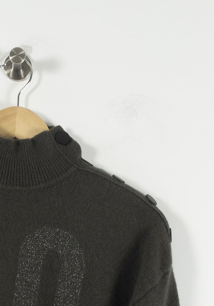 Pull Vert - Taille S/36 de la marque IKKS | PARAD89378 - Vendu par Paradigme - Image 3