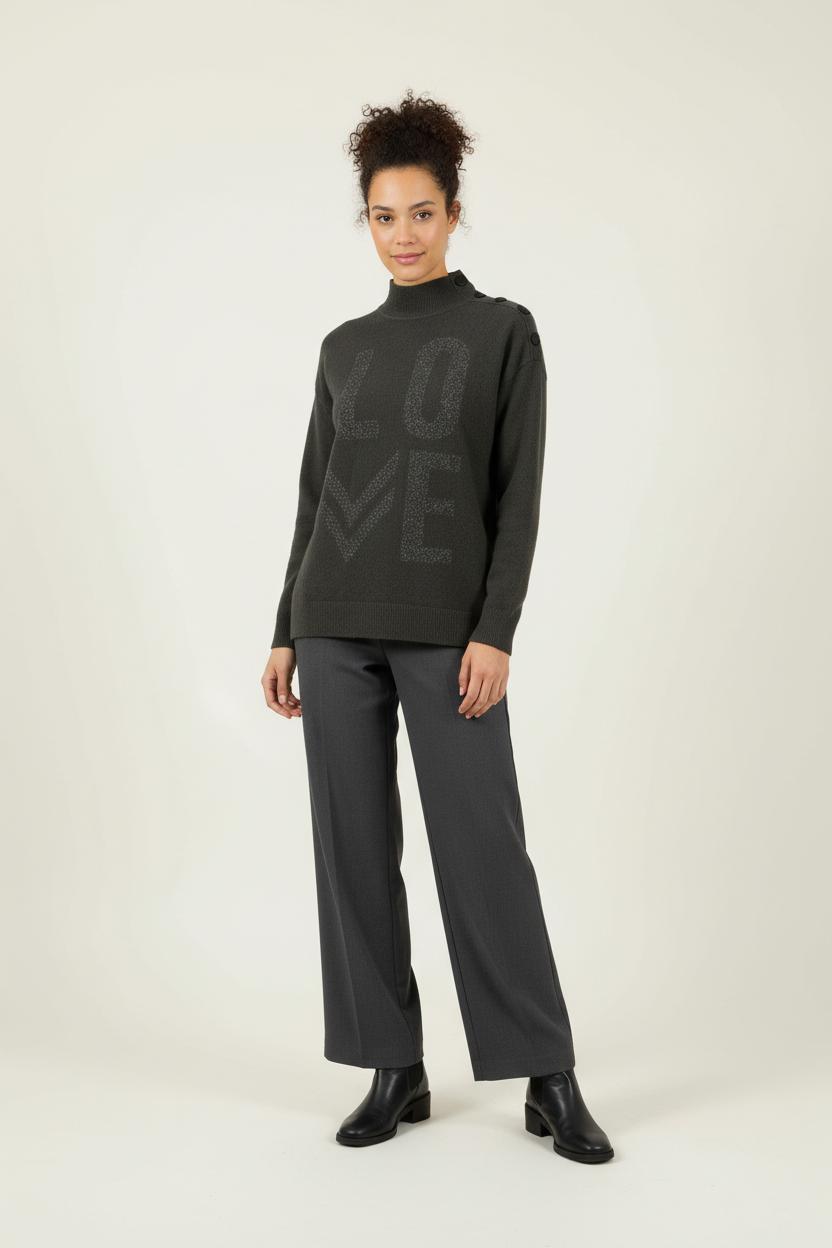 Pull Vert - Taille S/36 de la marque IKKS | PARAD89378 - Vendu par Paradigme - Image 1