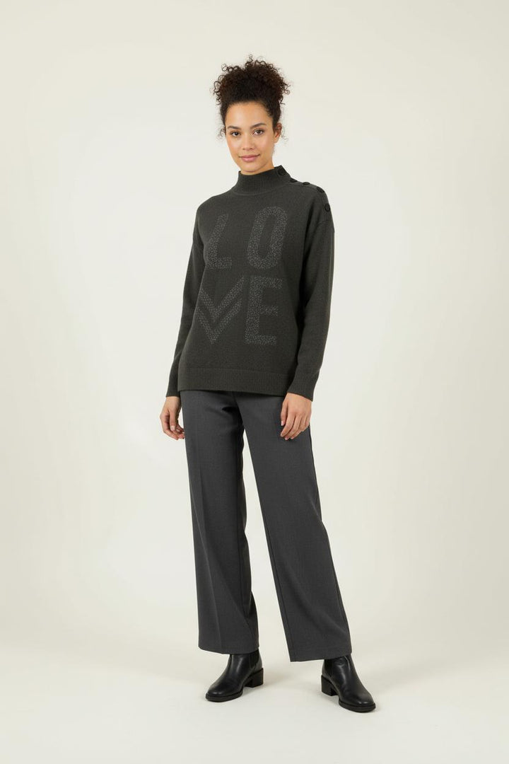 Pull Vert - Taille S/36 de la marque IKKS | PARAD89378 - Vendu par Paradigme - Image 1