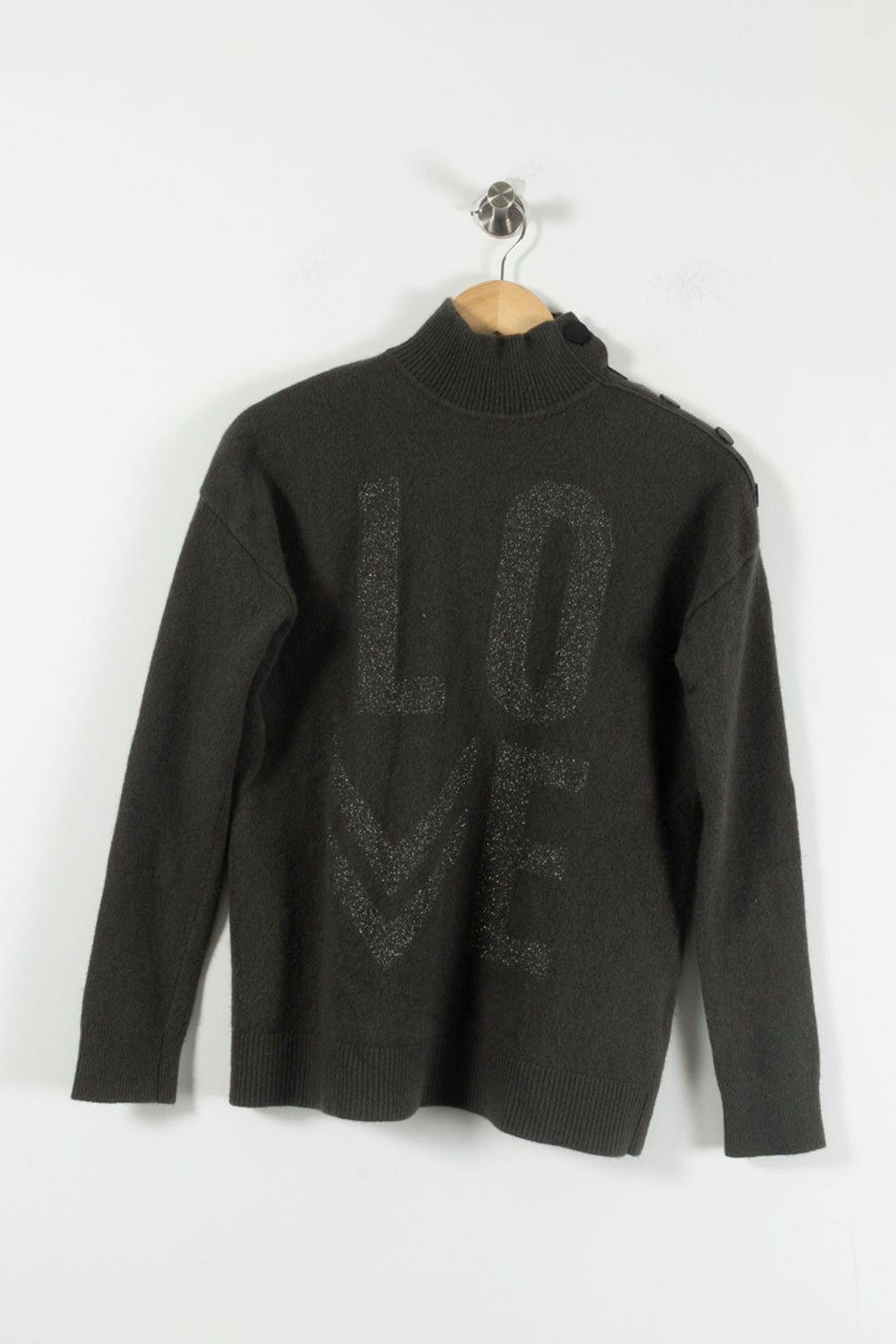 Pull Vert - Taille S/36 de la marque IKKS | PARAD89378 - Vendu par Paradigme - Image 2