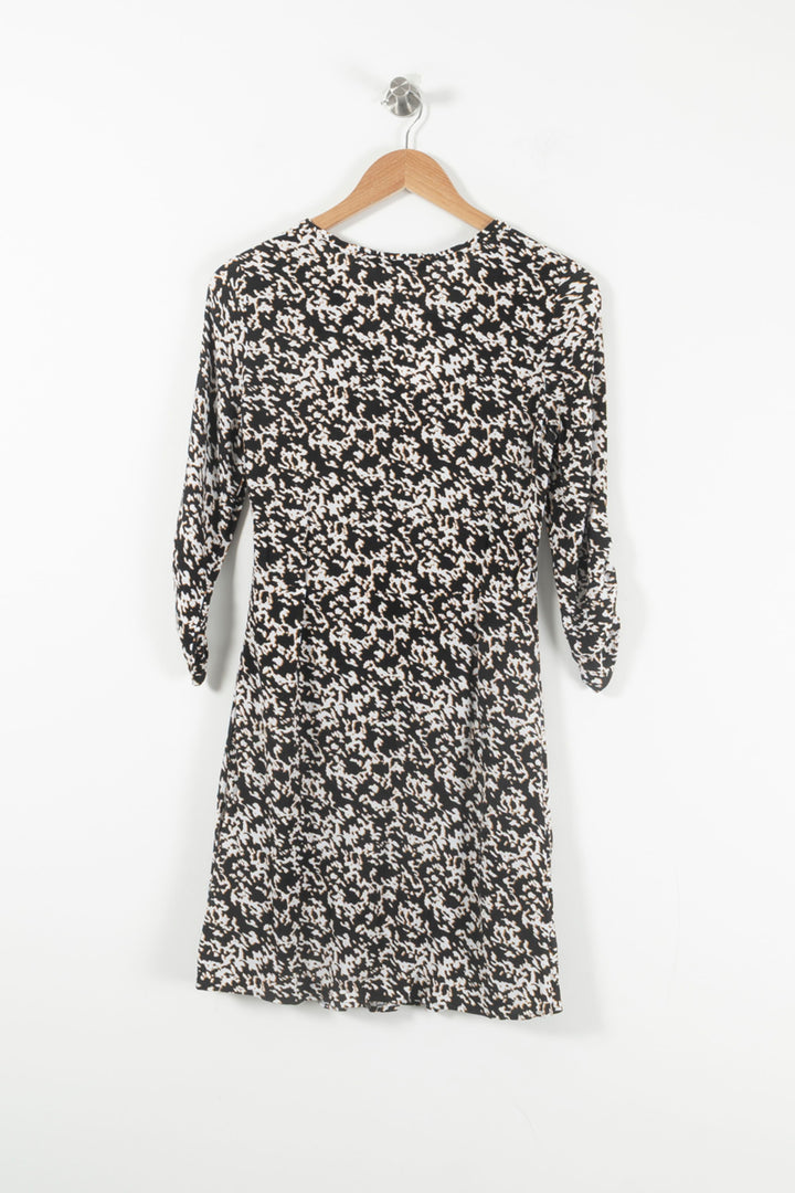 Robe Midi Noire et Blanche - Taille S/36 de la marque Comptoir des Cotonniers | PARAD89379 - Vendu par Paradigme - Image 4