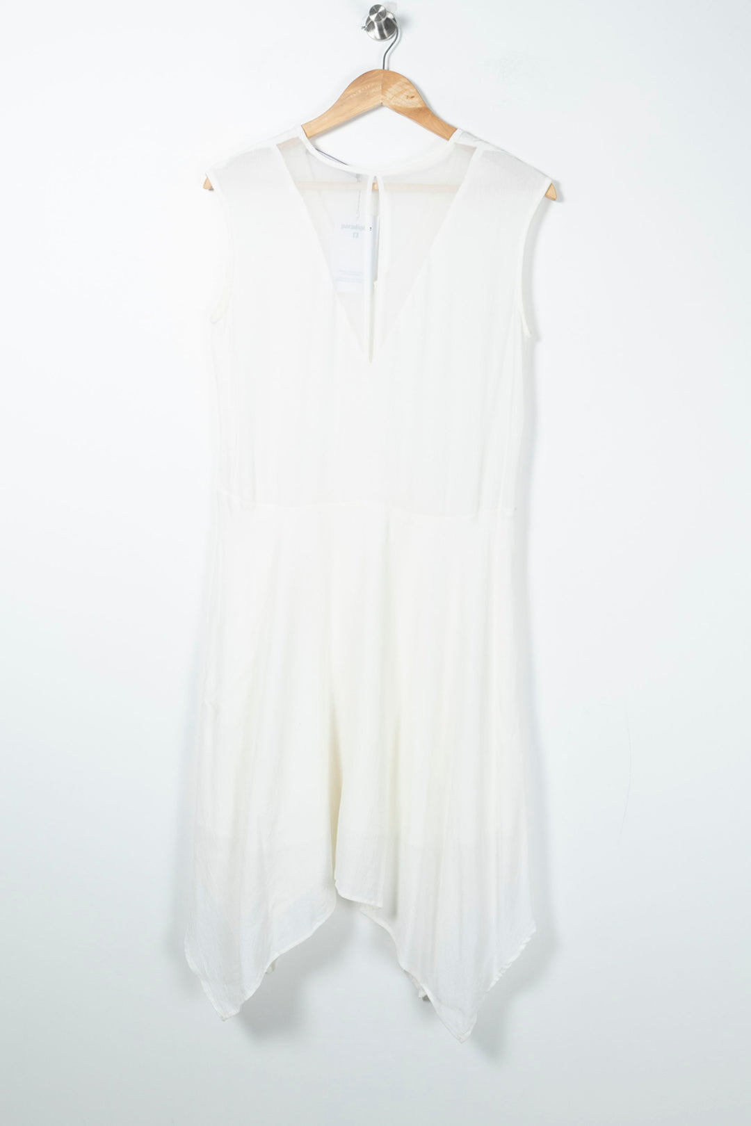 Robe Midi Blanche - Taille M/38 de la marque Comptoir des Cotonniers | PARAD89382 - Vendu par Paradigme - Image 4