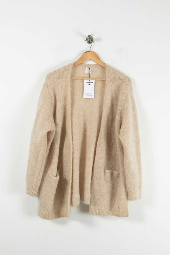 Cardigan Beige - Taille XL/42 de la marque Des petits hauts | PARAD89387 - Vendu par Paradigme - Image 2