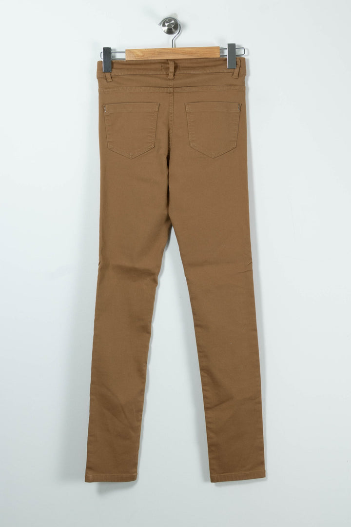 Jean Beige - Taille S/36 de la marque Caroll | PARAD89392 - Vendu par Paradigme - Image 4