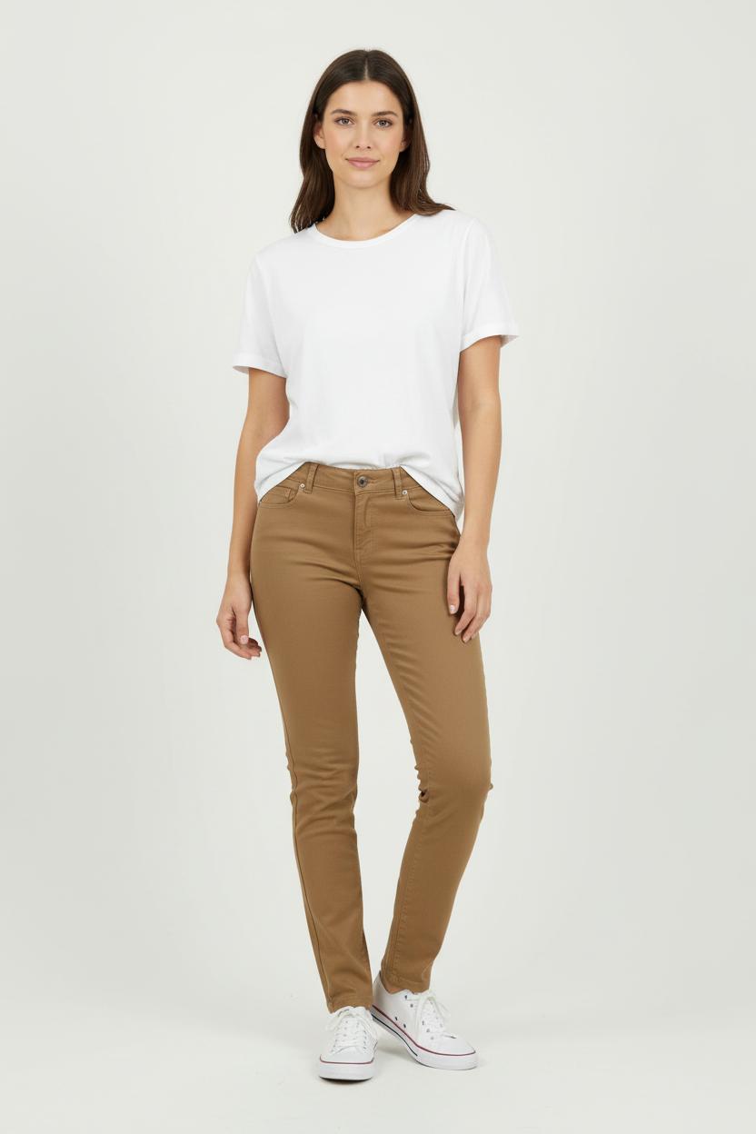 Jean Beige - Taille S/36 de la marque Caroll | PARAD89392 - Vendu par Paradigme - Image 1