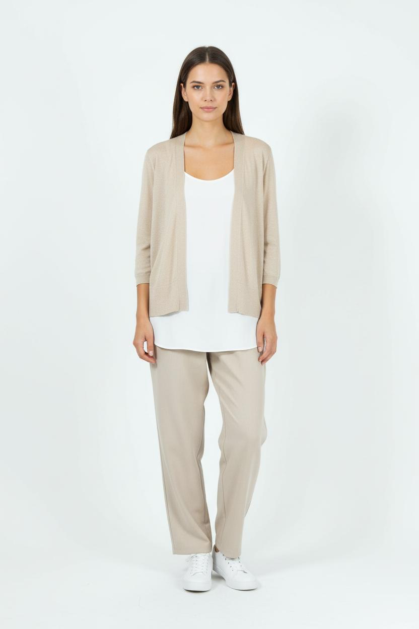 Cardigan Doré - Taille M/38 de la marque Maison 123 | PARAD89401 - Vendu par Paradigme - Image 1