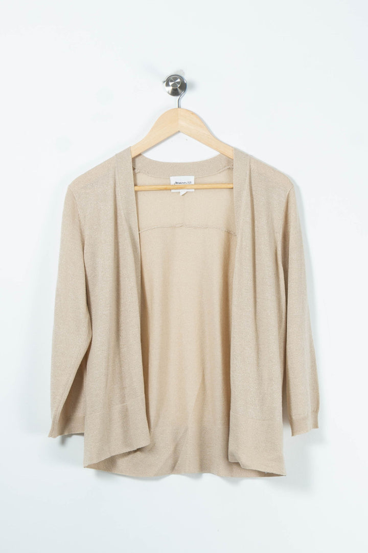 Cardigan Doré - Taille M/38 de la marque Maison 123 | PARAD89401 - Vendu par Paradigme - Image 2