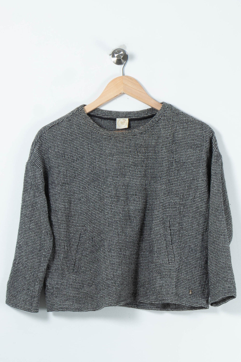 Pull Gris - Taille S/36 de la marque Des petits hauts | PARAD89418 - Vendu par Paradigme - Image 2