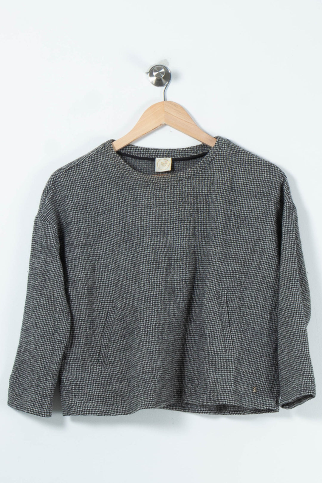 Pull Gris - Taille S/36 de la marque Des petits hauts | PARAD89418 - Vendu par Paradigme - Image 2