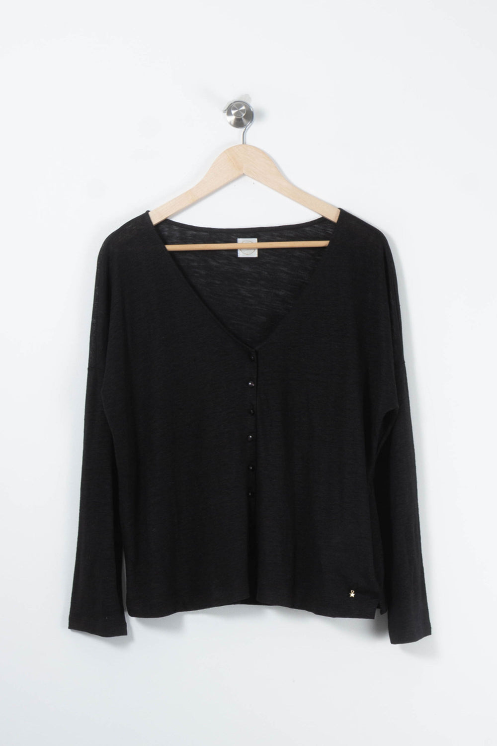 Cardigan Noir - Taille L/40 de la marque Des petits hauts | PARAD89433 - Vendu par Paradigme - Image 2