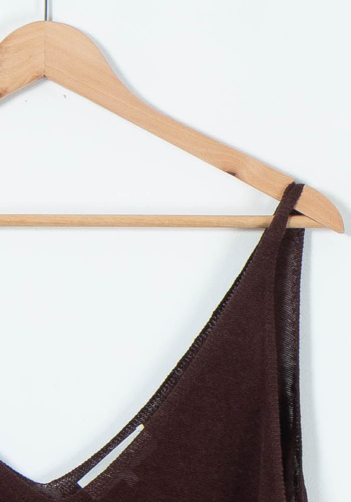 Débardeur Marron - Taille L/40 de la marque ba&sh | PARAD89437 - Vendu par Paradigme - Image 3
