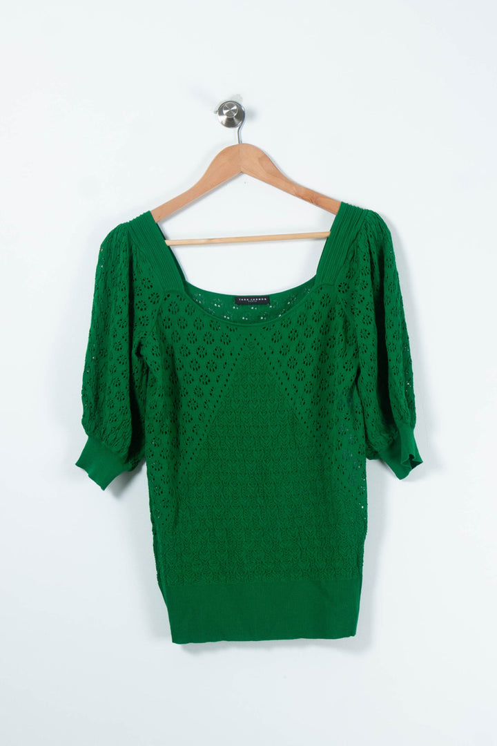 Pull Vert - Taille XL/42 de la marque Tara Jarmon | PARAD89450 - Vendu par Paradigme - Image 2